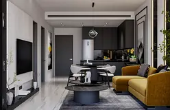 Skyline View 1BR | Furnished