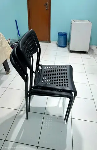 IKEA Dining Chair Black - 3 nos for sale