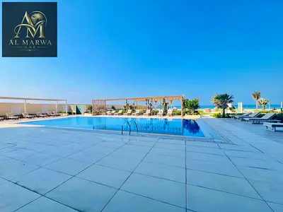 Private Beach || Luxury 3BR + Maids Room || Chiller Free || Parking Free || All Amenities Free