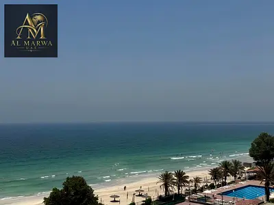 Fully Renovated 2-Bedroom Home Where The Sea Is Your View. Fully Furnished + Private Beach Access, Pool, Gym, Kids’ Zone & 1 Car Parking.