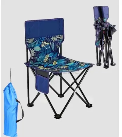 Foldable Portable Camping Chair with Carry Bag — Compact Outdoor Seat
