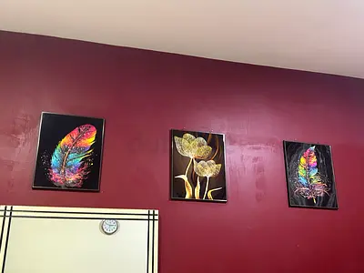 Collection of Three Modern Wall Art Frames