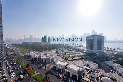 Sea View Office | 1,345 Sq. Ft. | 6 Months Free | Free Parking & A/C | Corniche Plaza, Al Majaz 3
