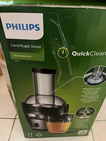 Philips Centrifugal Juicer (Viva Collection) -Very  Good Condition, Box Included