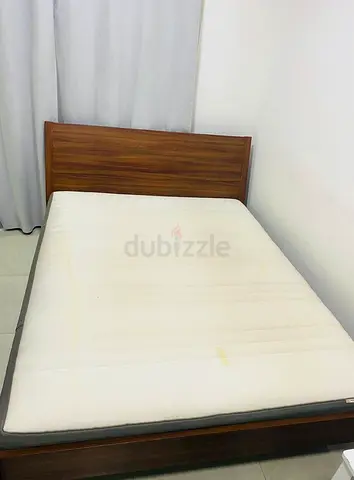 Bed and mattress ikea