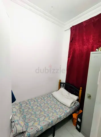 Fully furnished Partition room for rent hamdan street back side ahliya hospital