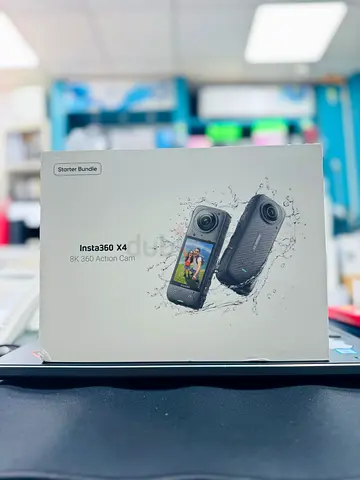 Insta360 X4 8K 360 Action Cam - Starter Bundle (opened box not used)