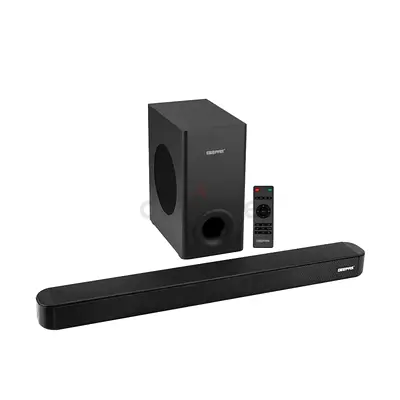 Soundbar with Wireless Subwoofer and Remote - Good Condition