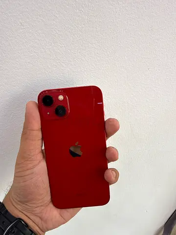 Red iPhone 13 in good condition - unlocked