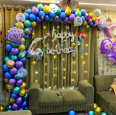 Balloons decorations services Available