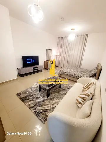فرصة ذهبية أفخم استوديو مفروش بالكامل للإيجار الشهري في ريتال تاور شارع الشيخ خليفة بن زايد  – عجمان