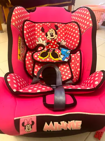 Minnie Mouse Disney Car Seat For Kids