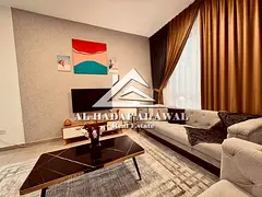For monthly rent, a 2room and a hall in Al Khan area with free internet