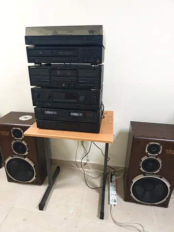 Kenwood and Diatone Stereo Set