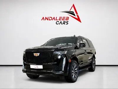 AED 3,520 P.M | 0% DOWN PAYMENT | CADILLAC ESCALADE SPORT LUXURY | 6.2L V8 4WD | FULL SERVICE HISTOR