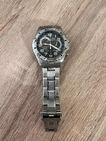 Classic watch Stainless Steel Mens Analog Sport Watch with Metal Bracelet