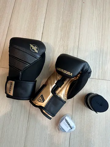 Brand New Hayabusa 12oz Boxing Gloves + Wraps + Mouth Guard (Never used)