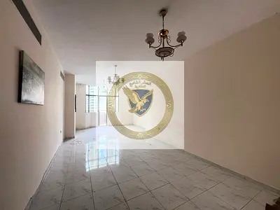 3BR annual apartment with living room in Al Majaz 2, balcony and master bedroom. Prime, vibrant location near cafes, shops, all services, and Dubai ex