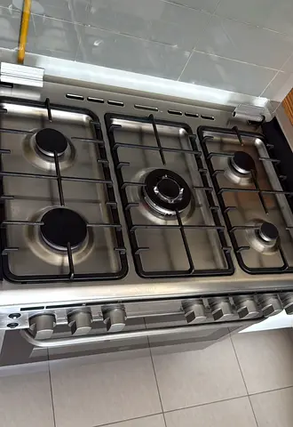 Hoover 5 burner gas cooker latest model oven with fan