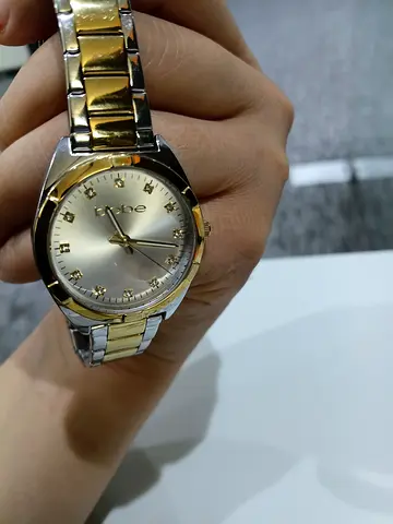 Classic Two-Tone Womens Wristwatch - Good Condition