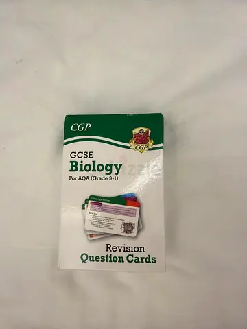 CGP GCSE Biology Revision Question Cards (AQA Grade 9–1)