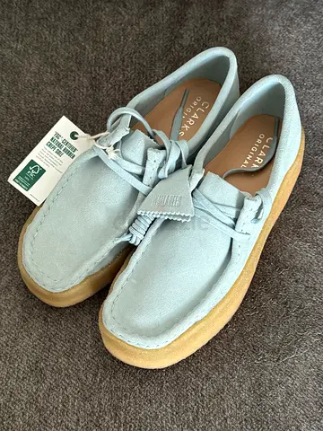 Clarks Originals Wallabee Cup Blue Suede