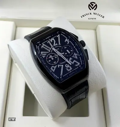 Franck Muller Vanguard Black Dial Luxury Watch
