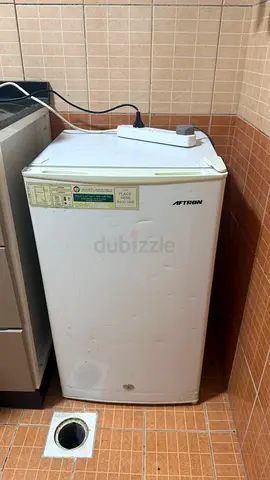 Compact Aftron Mini Refrigerator - Single Door, Used