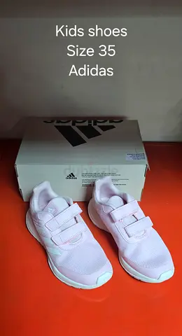 Adidas kids pink sneakers, EU size 35,