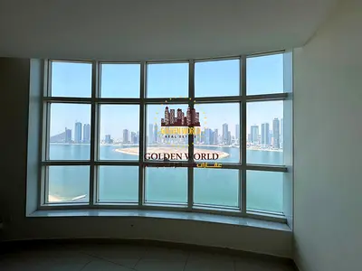 3 Bedroom Apartment with Balcony for Rent in Al Khan Al Mamzar | Panoramic Sea View | Free AC & Parking | Pool & Gym