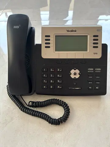Yealink T27G Desk Phone - Good Working Condition