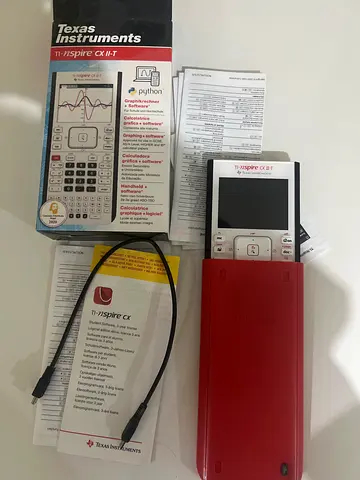 TI-Nspire CX graphing calculator for IB MATH AA/AI HL/SL (Battery not working)