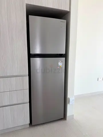 Hitachi 2-Door Refrigerator - Good Condition, Spacious