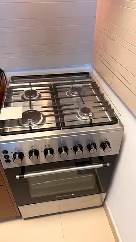 Stainless Steel 5-Burner Gas Range with Oven - Good Condition Model: Westpoint
