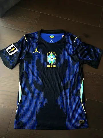 Brazil 2026 blue football jersey