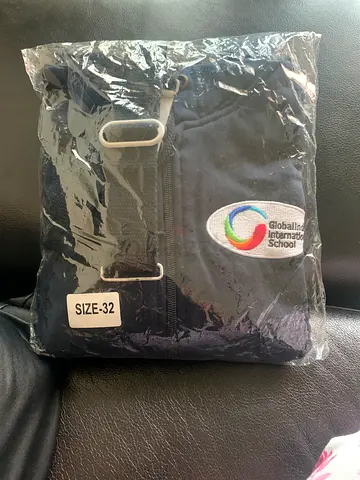 Giis school jacket and belt 32 size