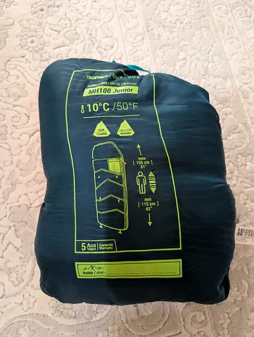 Quechua MH100 Junior Sleeping Bag -10°C / 50°F