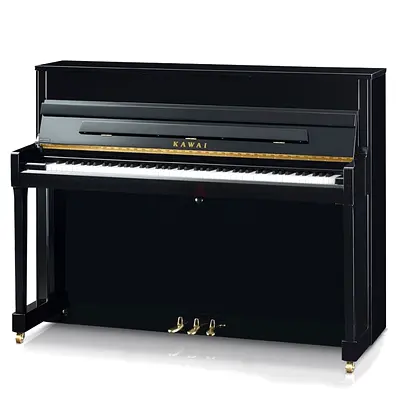 Kawai K-18AT Upright Piano - Black Renewed