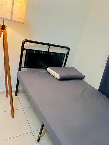 Rustic Metal Bed Frame