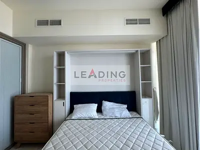 Furnished 1BR | Convertible to 2 Bedroom | High Floor | Canal & Skyline Views