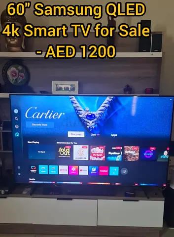 60 Samsung QLED 4K Smart TV - Good Working Condition