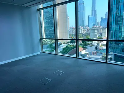 Burj Khalifa view/ Fitted with Partitions/Service charge on owner