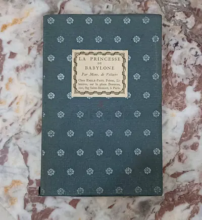 Antique French book