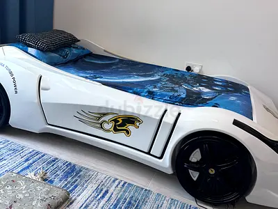 Kids car bed