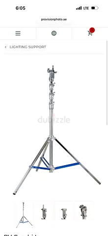 7 pcs, Combo Stand / Light Stand