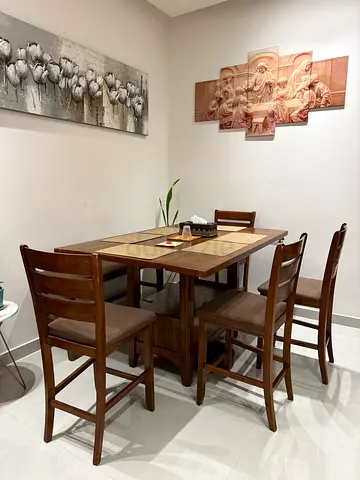 Home Centre 6 seater solid wooden Dining set