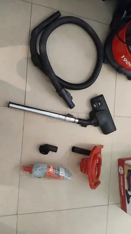 Used Vacuum Cleaner with Hose, Floor Head and Attachments