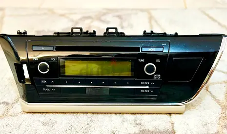 Toyota Corola Audio system