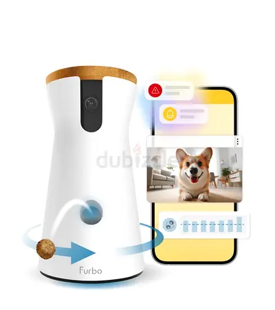 Furbo pet monitor two radio and treat dispenser