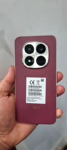 Used Redmi Note series (purple leather case) - Good condition
